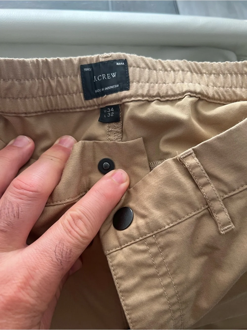 3 J.Crew Men’s Chino Casual Pants Lot Gray, Navy, Mustard All in Great Shape