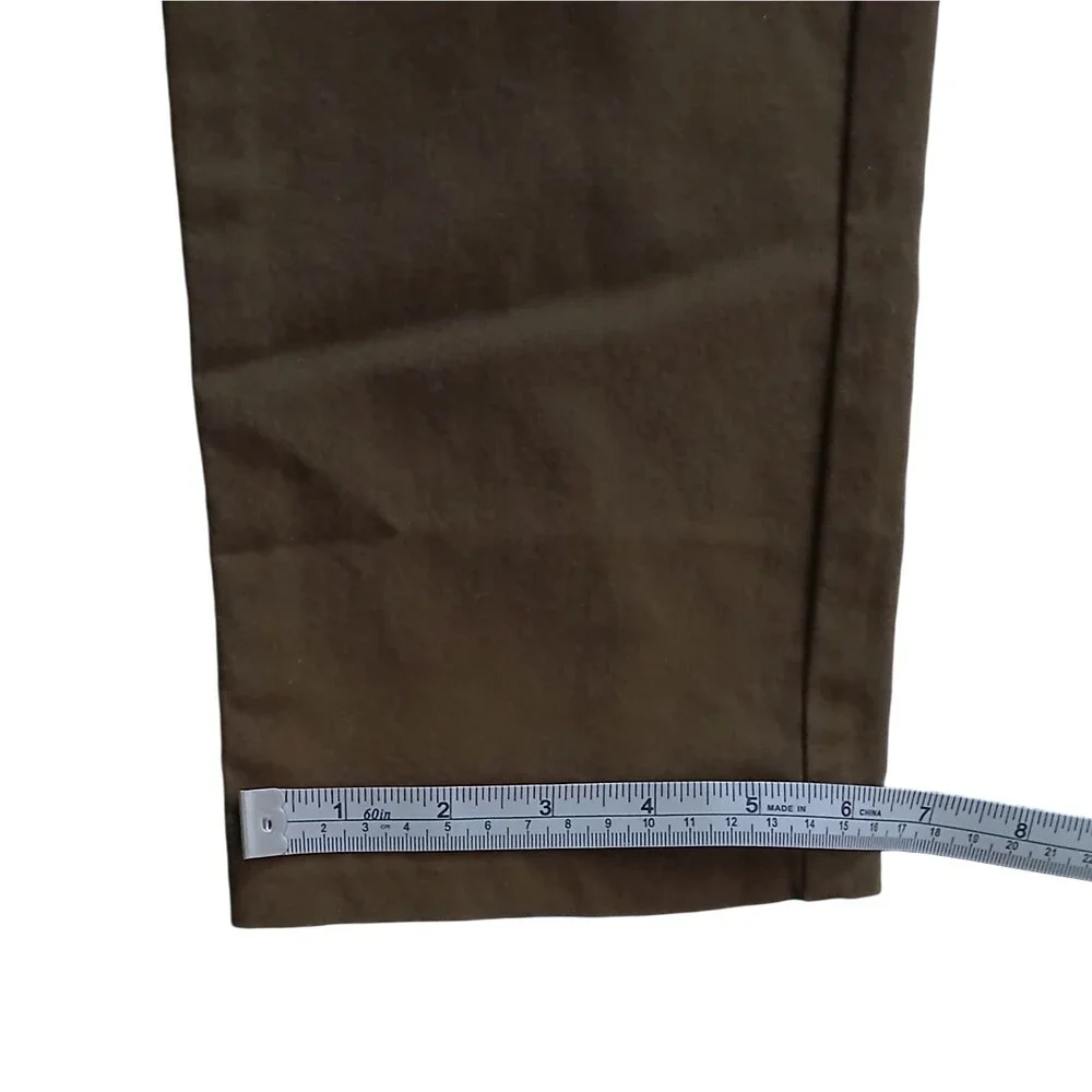 J.Crew Dock Pant Mens Small Abrasion-Resistant Cordura Slim Tapper Leg Brown NEW