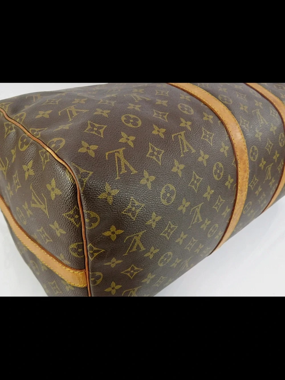 Louis Vuitton monogram strap silhouette