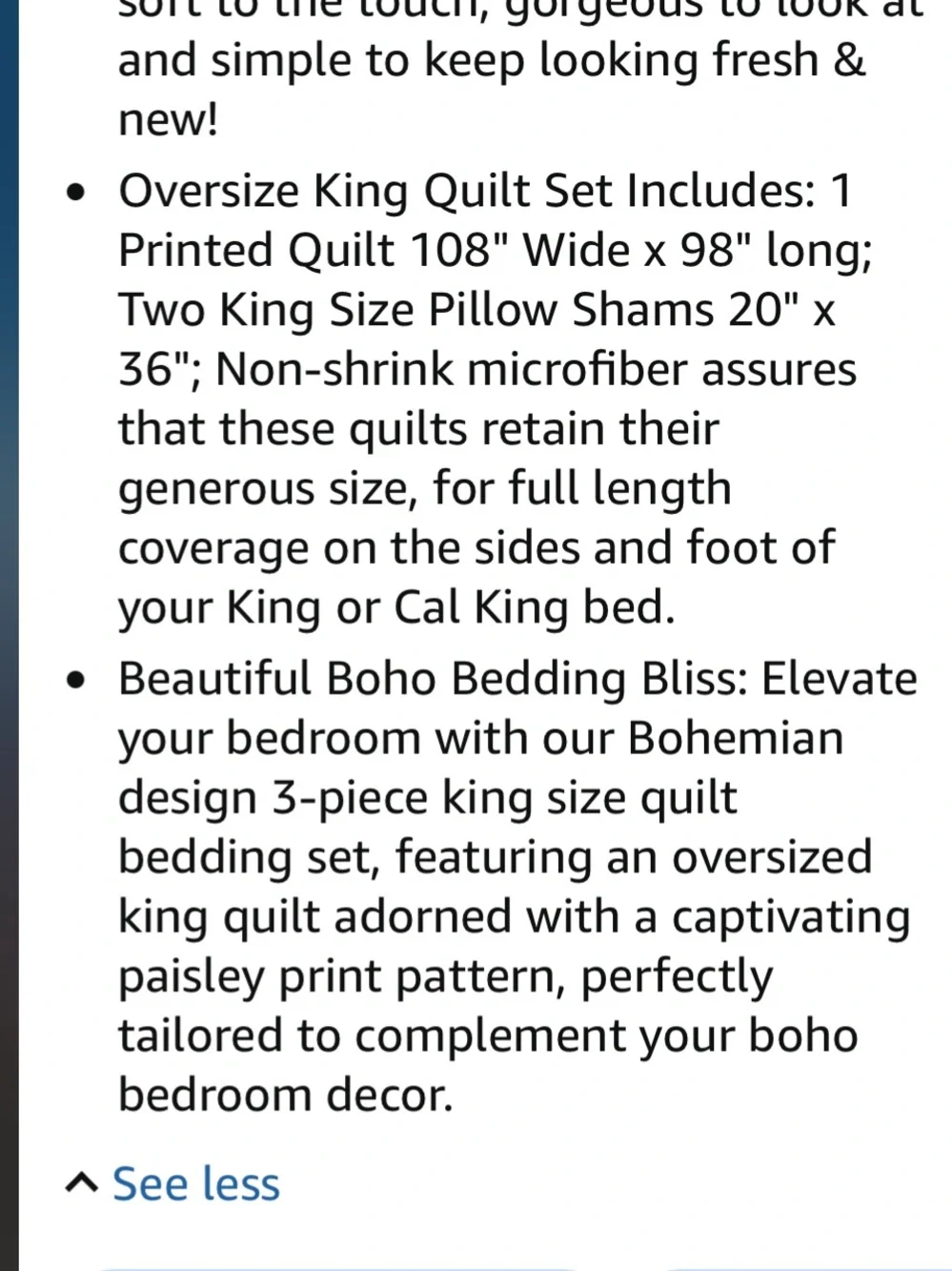 Southshore Fine Linens King Coverlet with Shams
