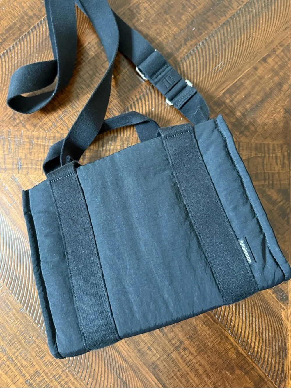 Lululemon Black Crossbody tote Bag