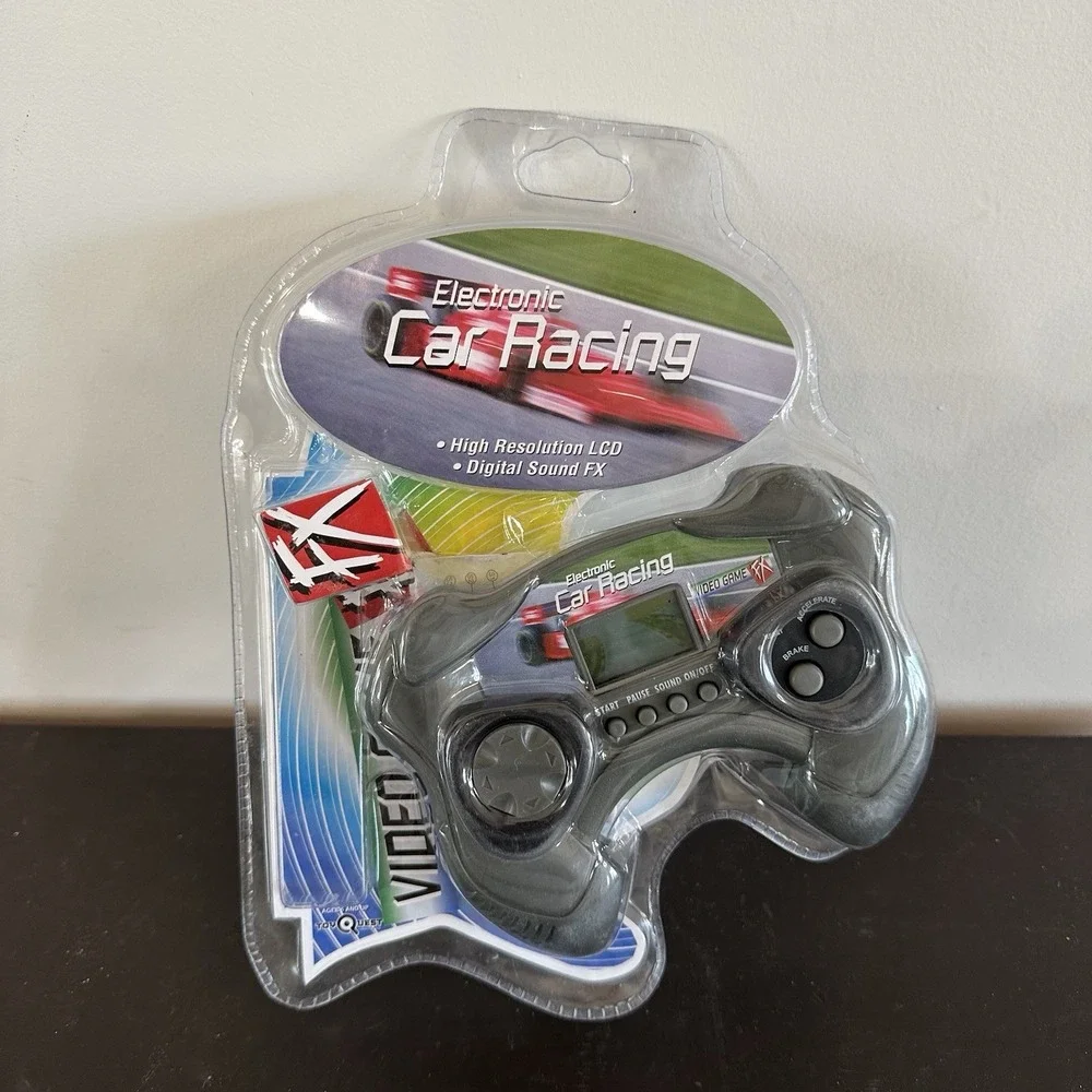 NEW‎ Toy Quest Electronic Car Racing FX Video Game Handheld Sealed