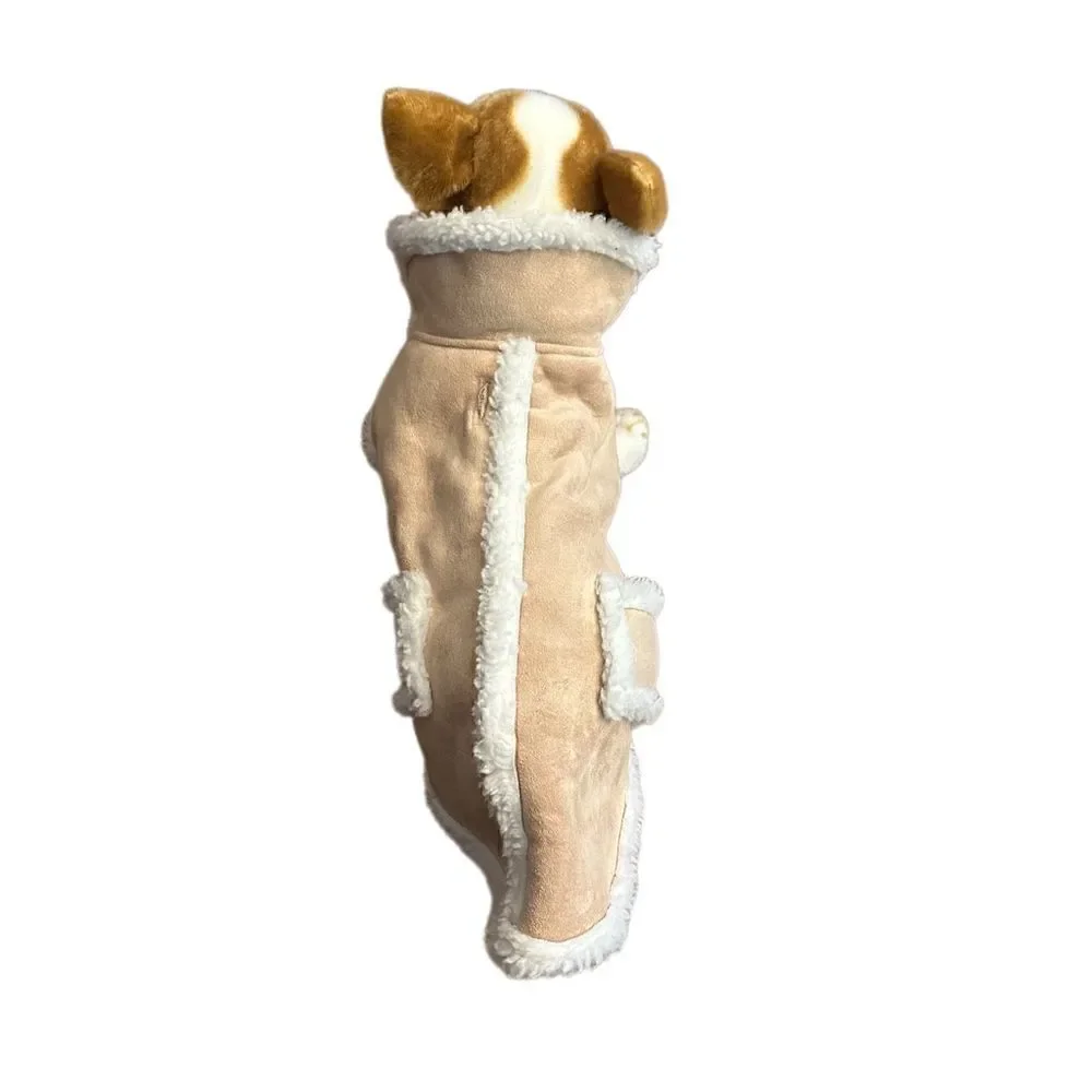 Doggie Shearling Jacket Sz M