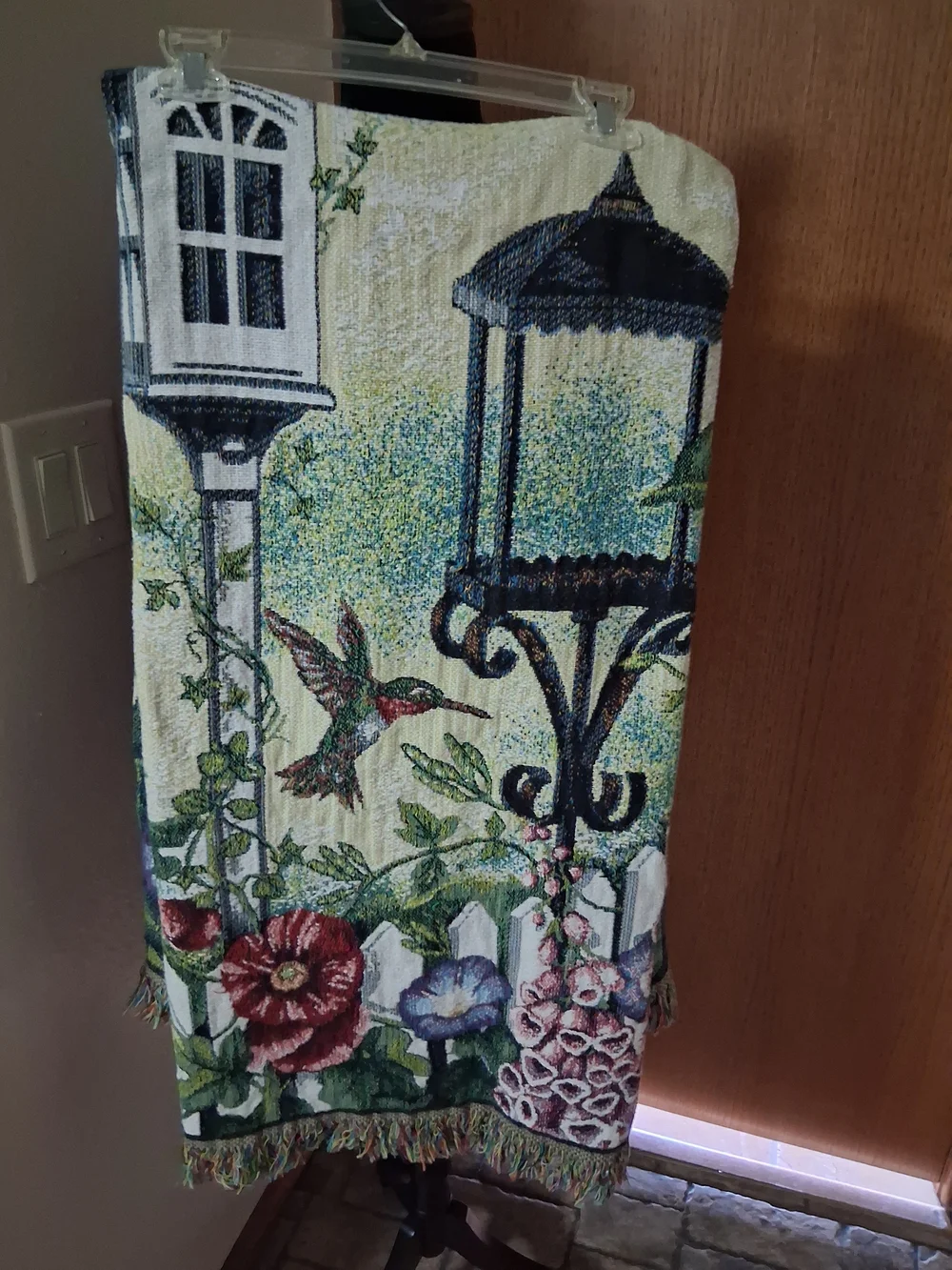 Crown Crafts hummingbird tapestry