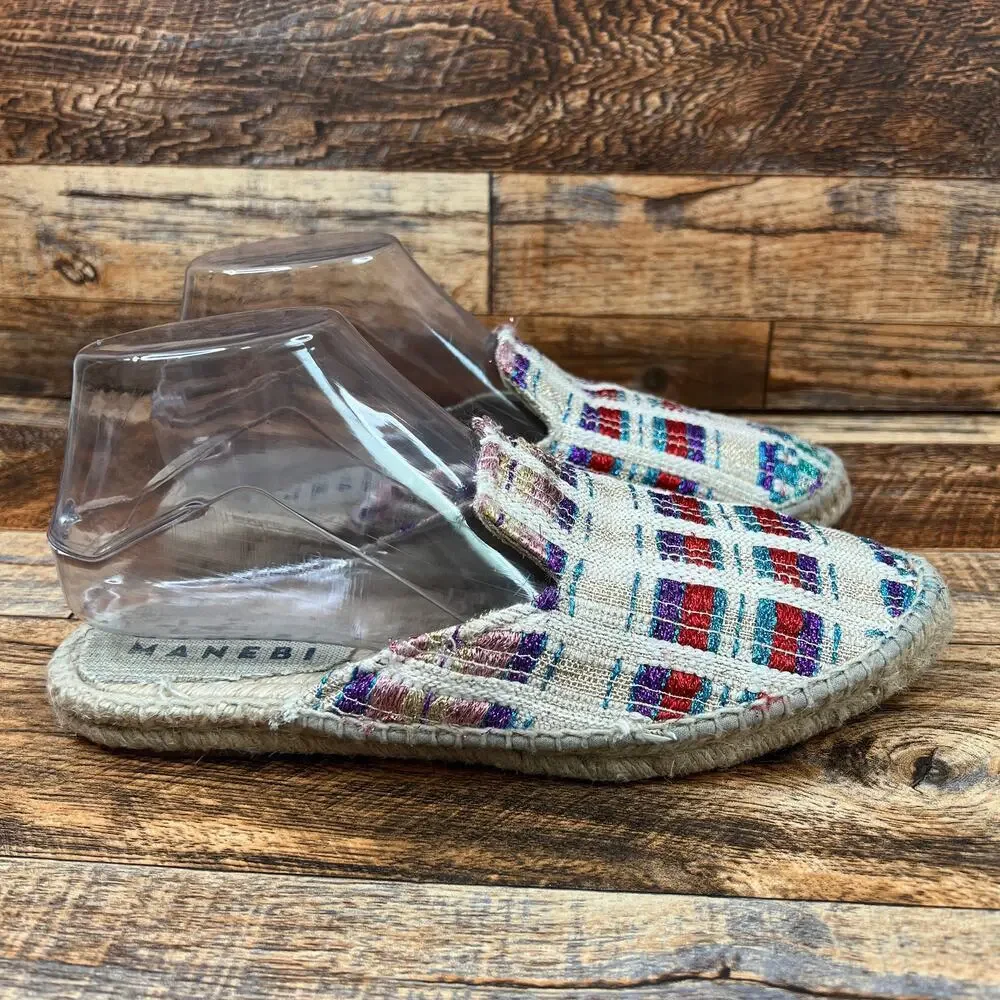 Manebi woven espadrille
