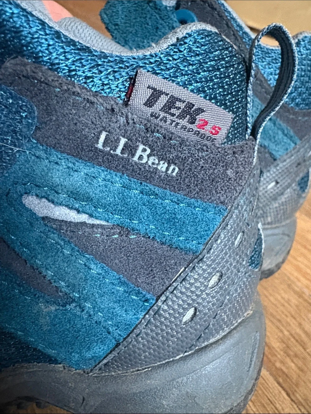 L.L. Bean tek suede