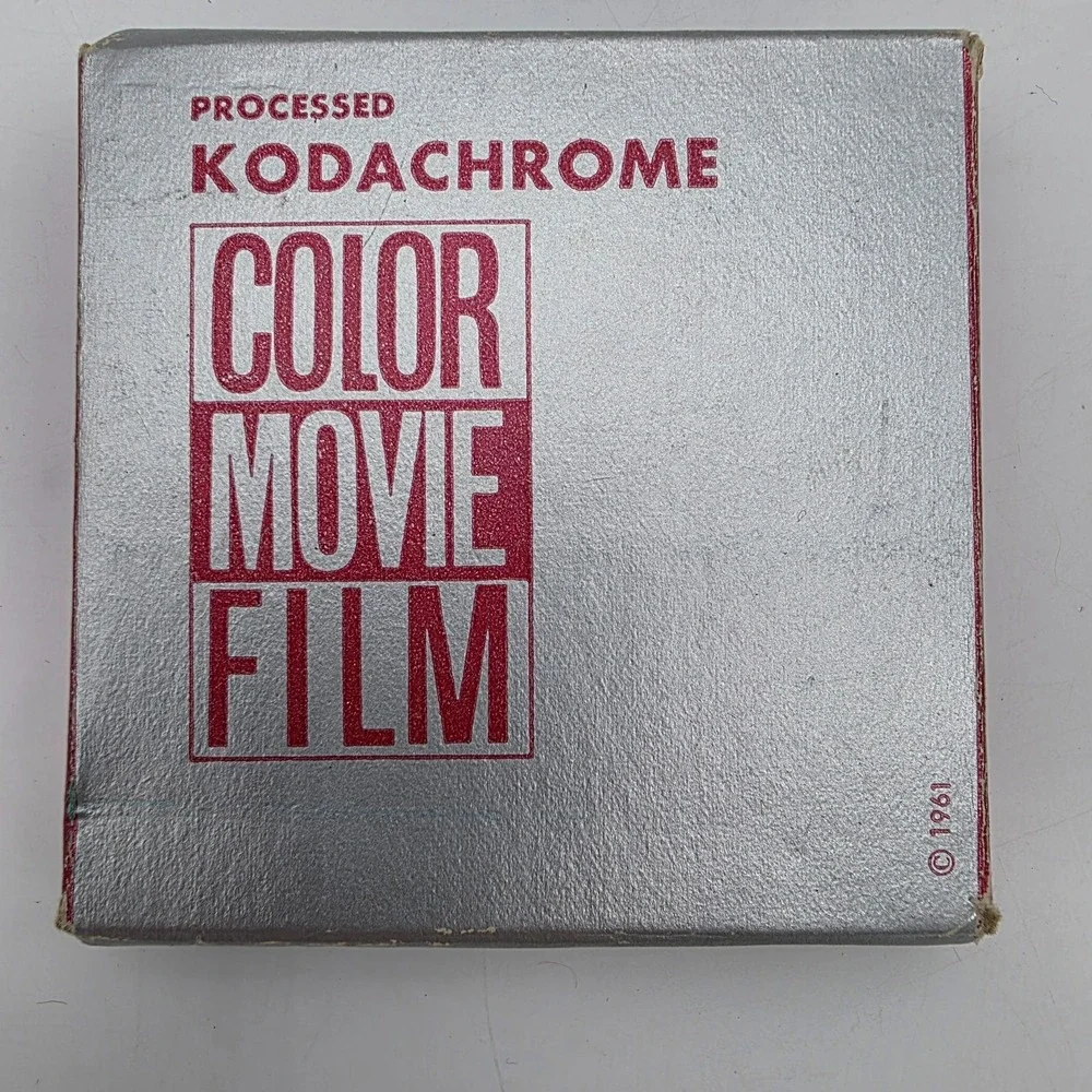 Vintage Processed Kodachrome Color Movie Film 8mm 50' Film Return 1961