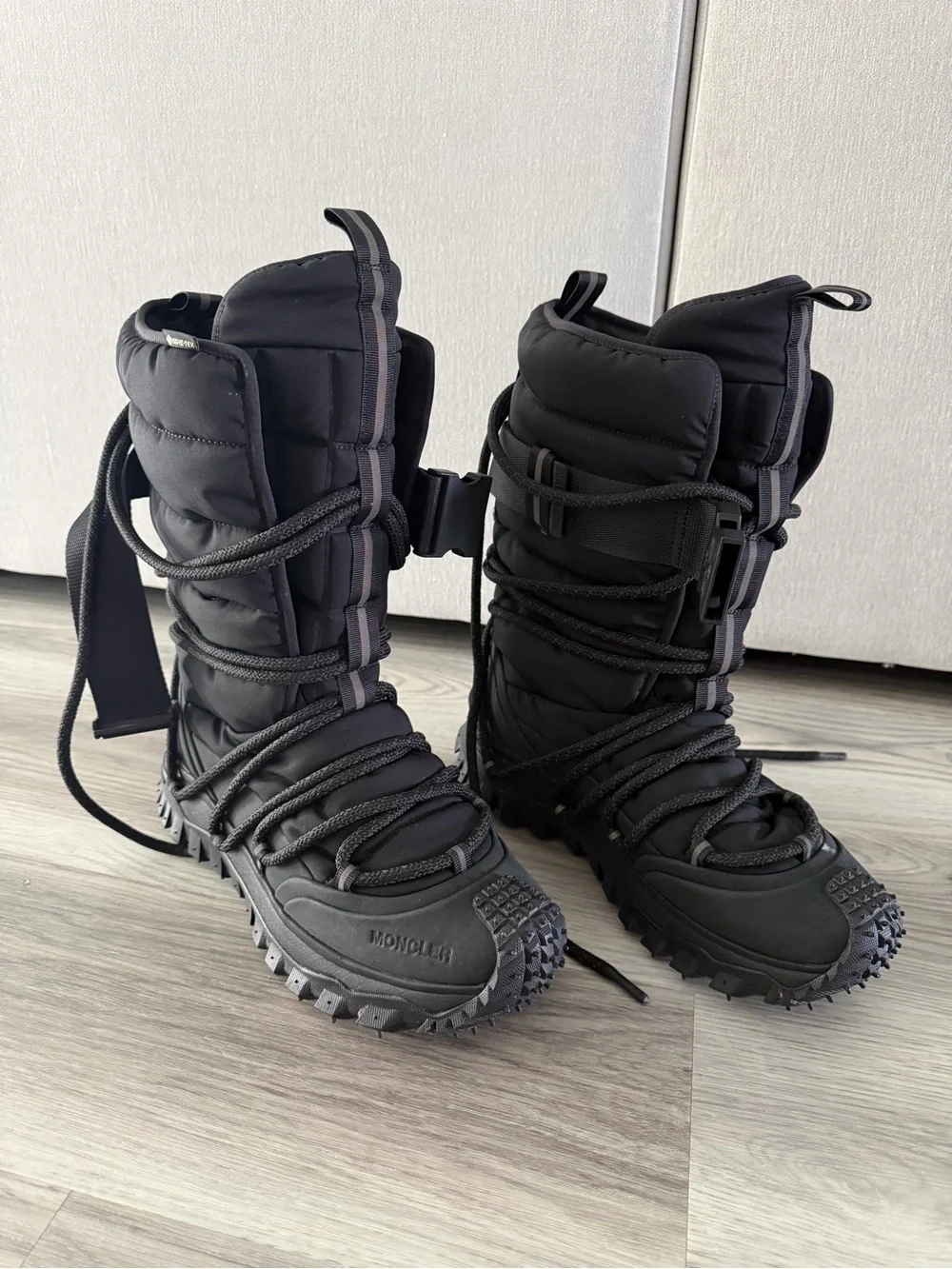Moncler tall quilted