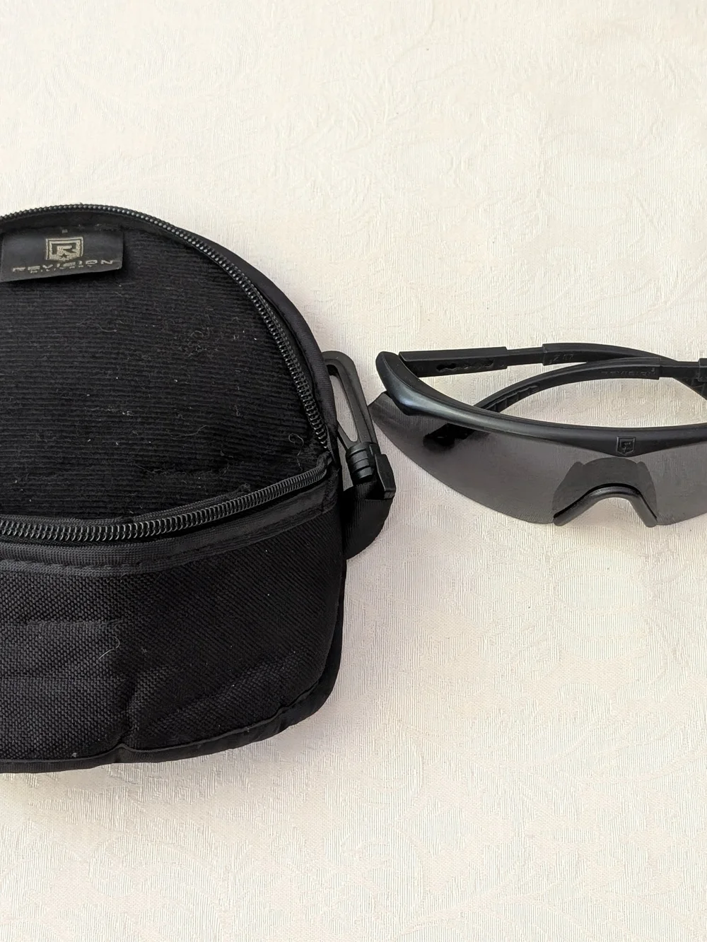 Revision Military Ballistic Protective Sunglasses w/ Black Zippered Case