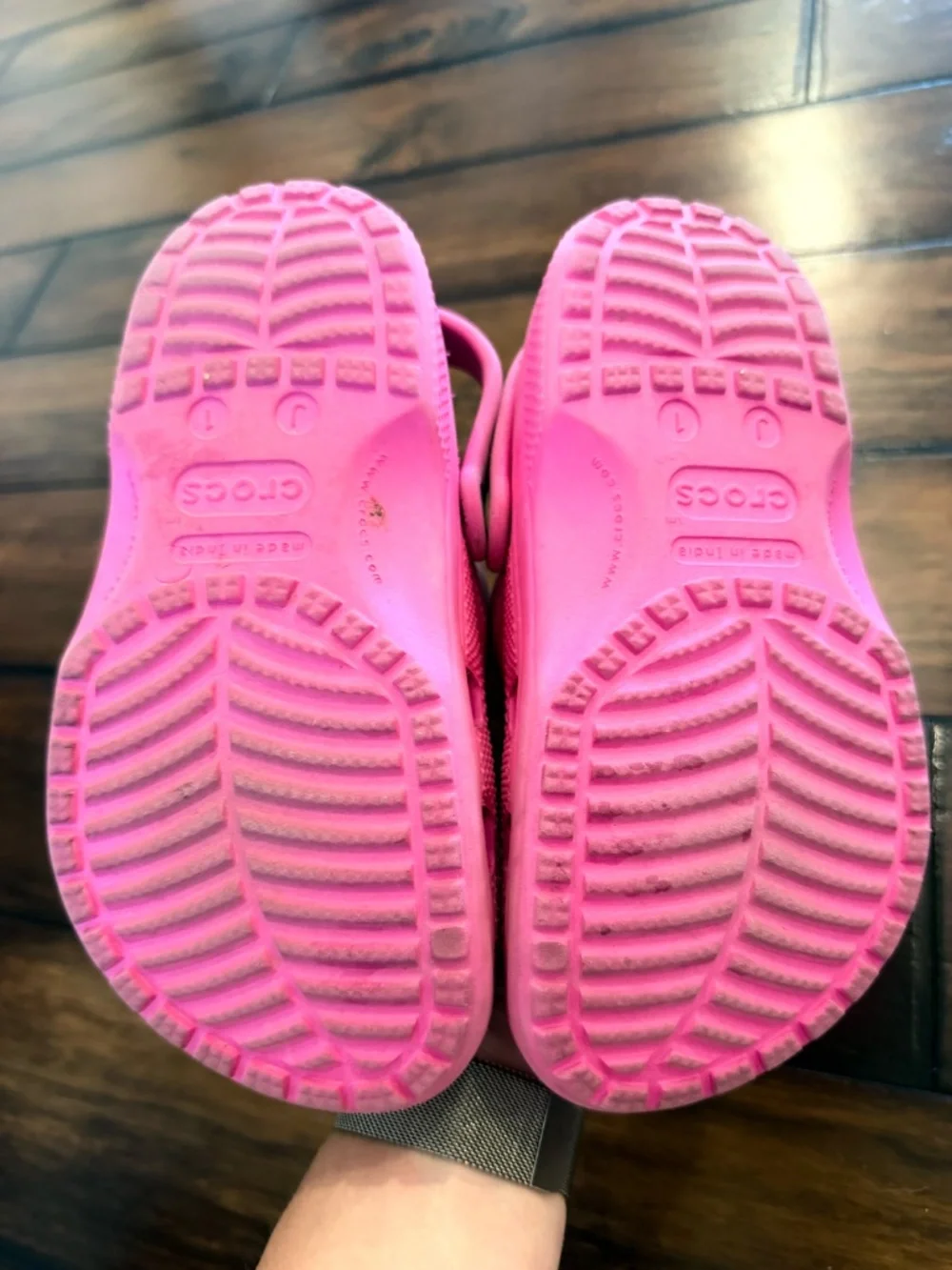 CROCS child outgrew