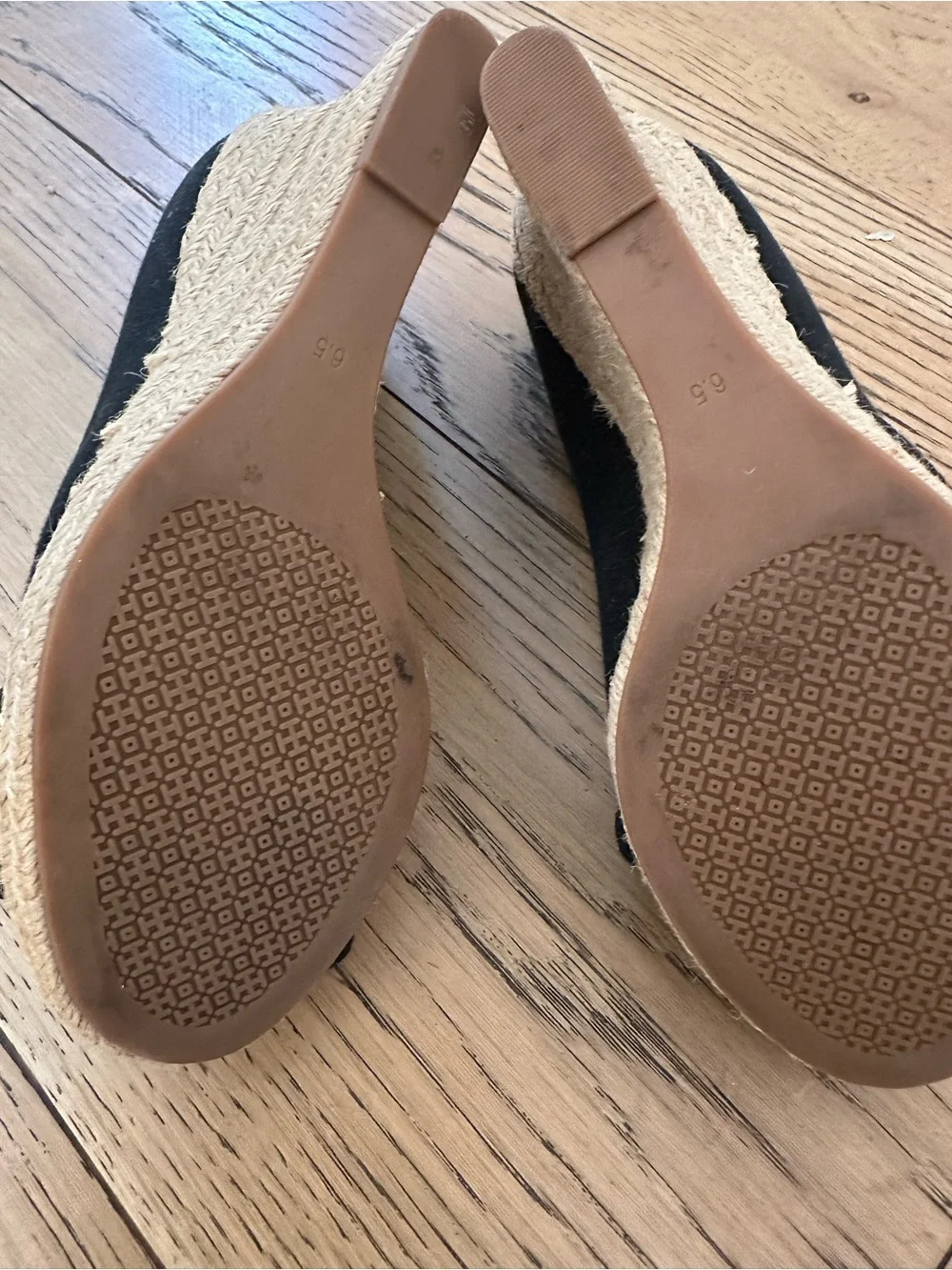Tory Burch Women's Dory Peep-Toe Espadrille Wedge