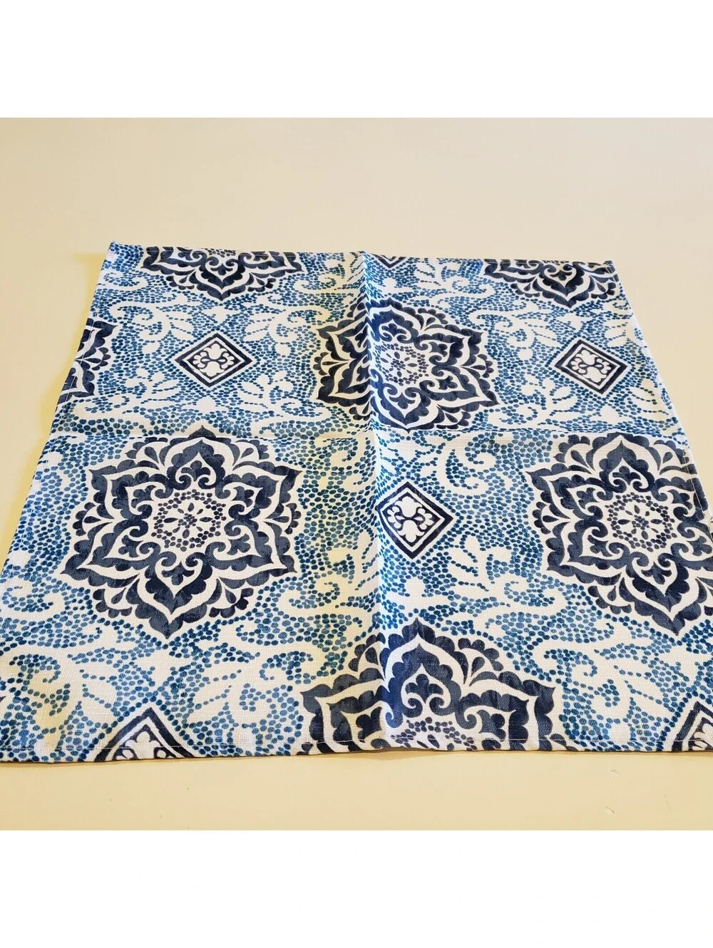 Waverly napkins blue