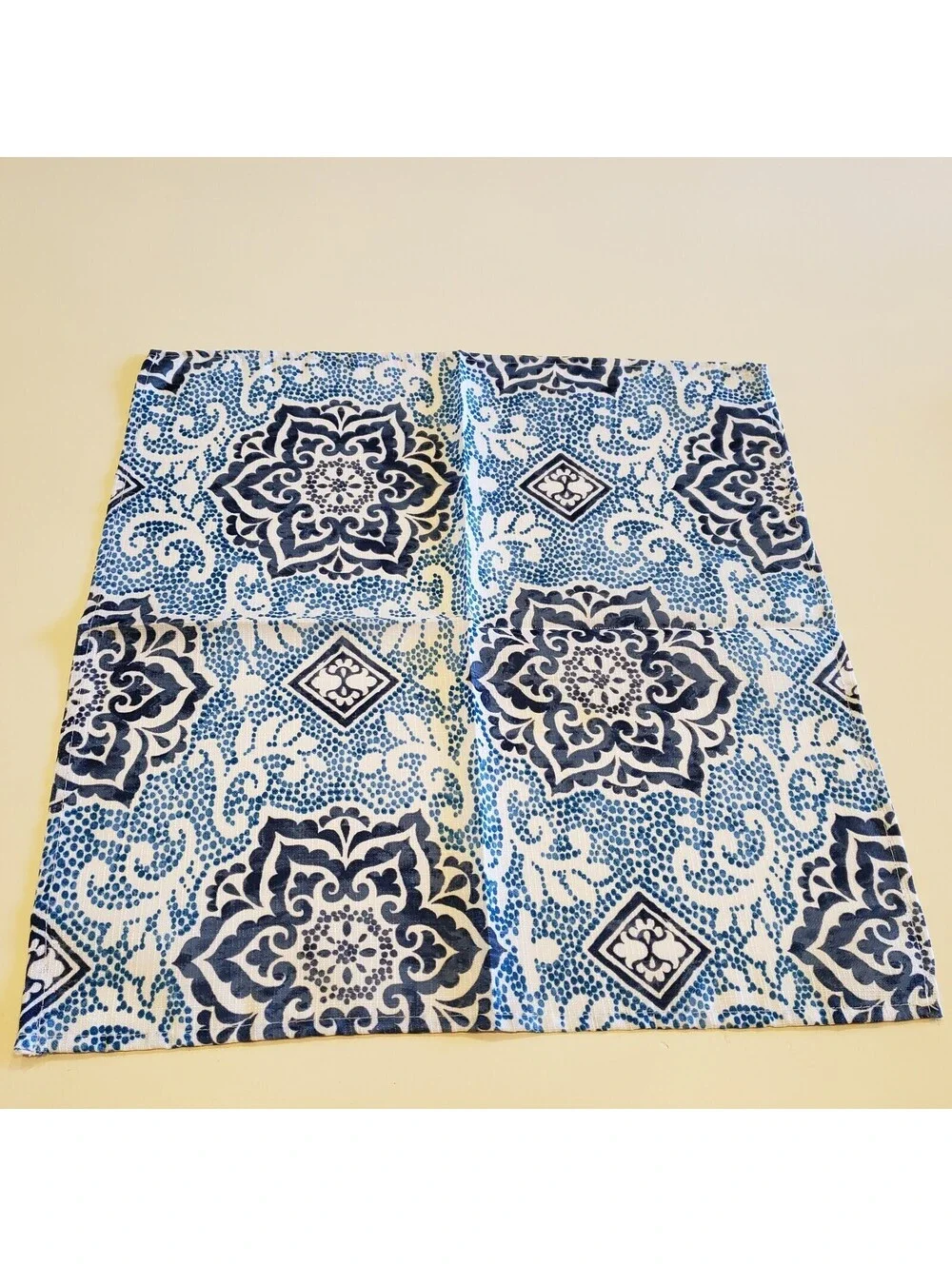 Waverly napkins blue