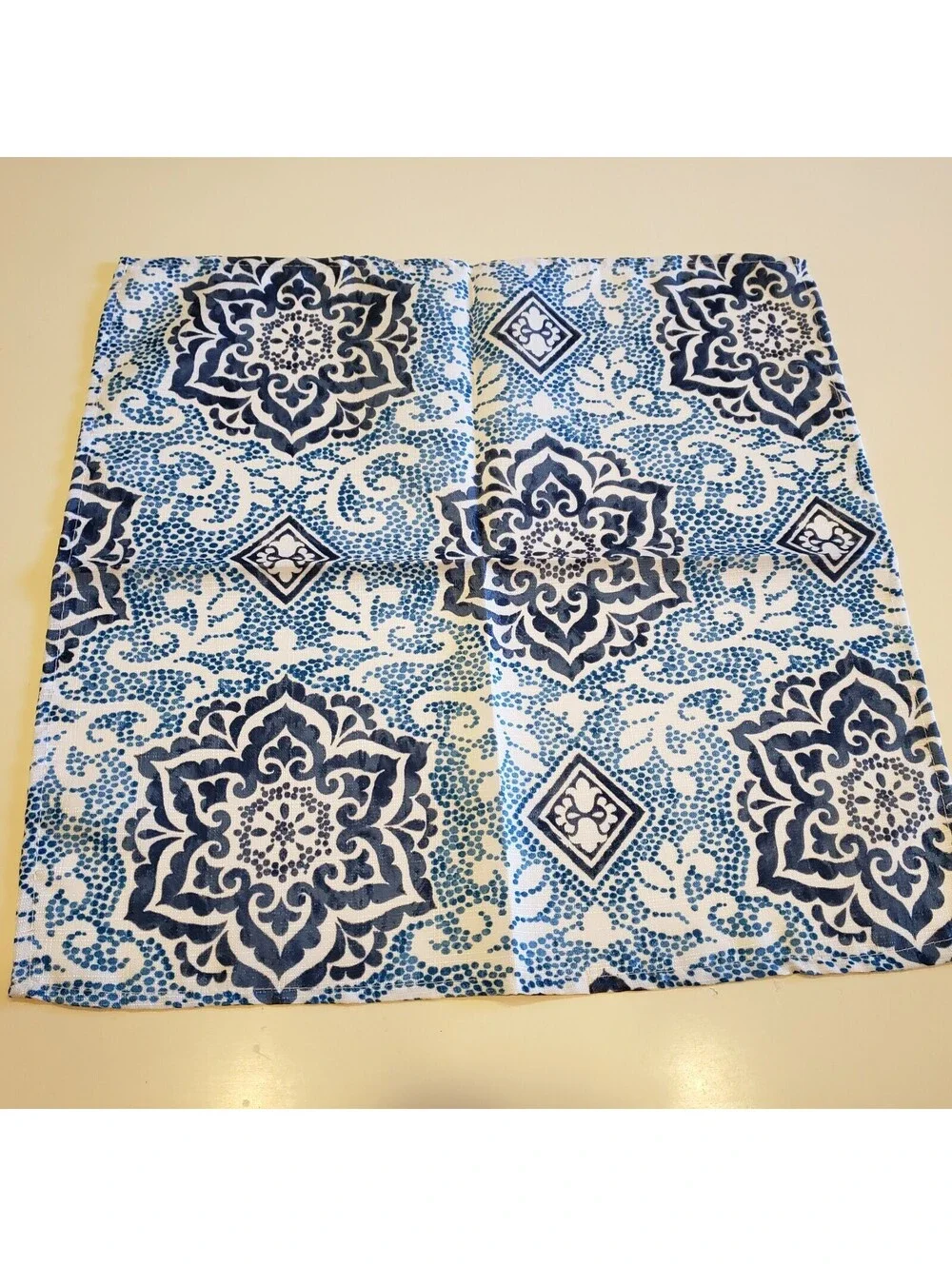 Waverly napkins blue
