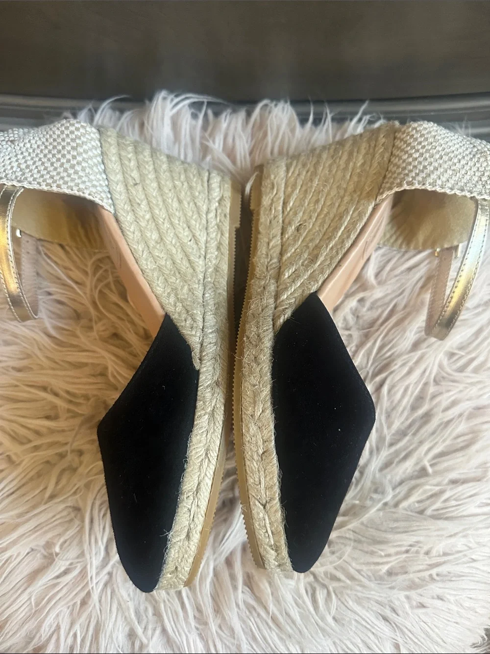 Gaimo black espadrille