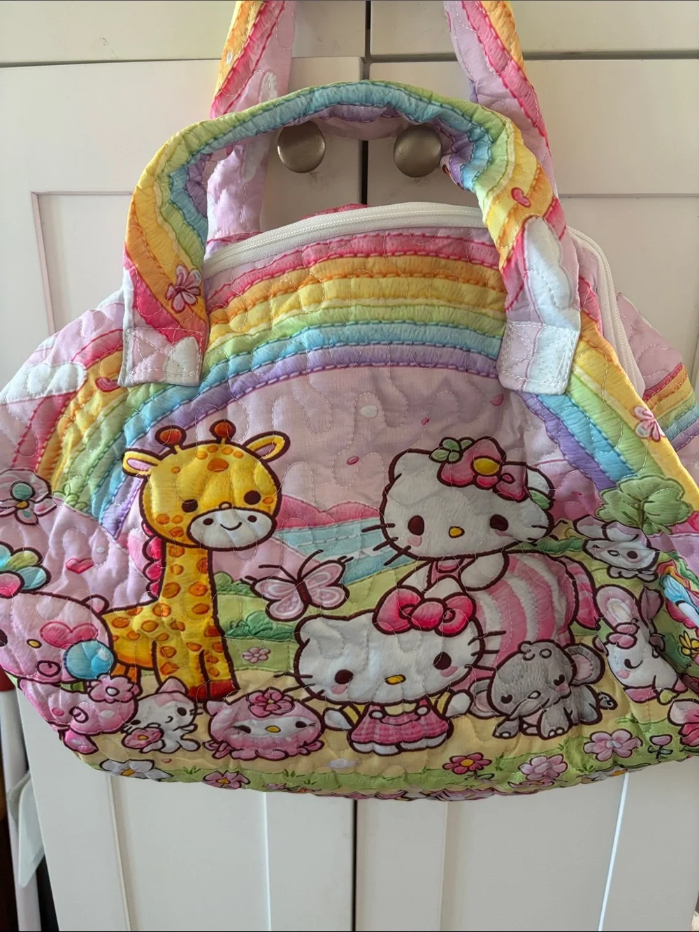 Hello Kitty quilted hello
