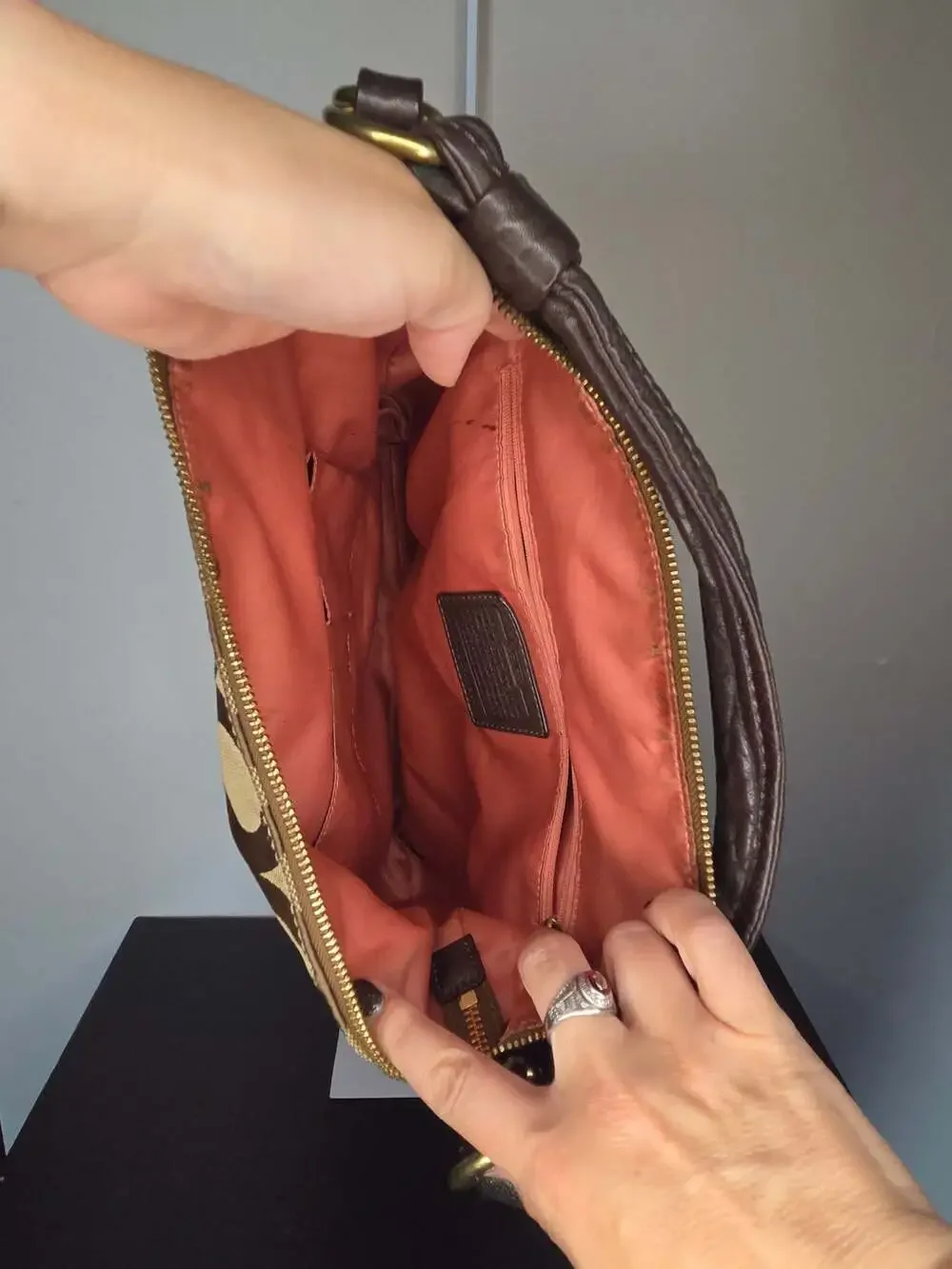 Coach Kristin Hobo Handbag