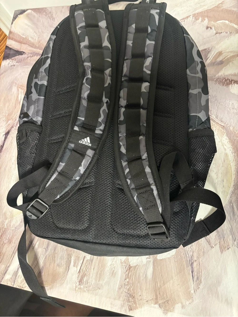 adidas backpack gray