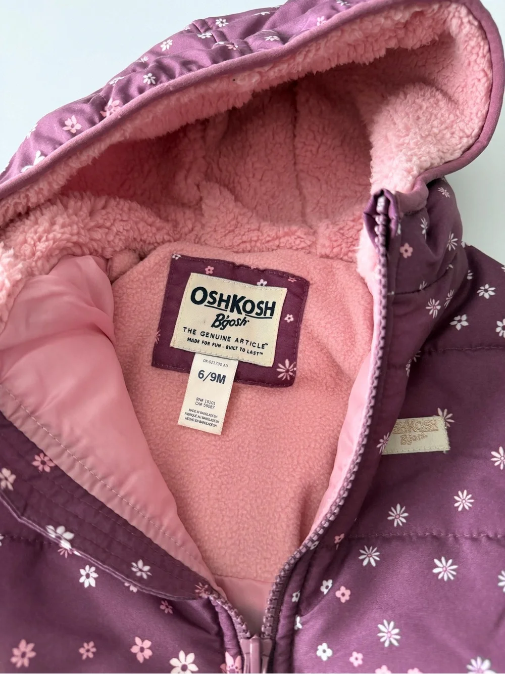 OshKosh Bgosh plum one