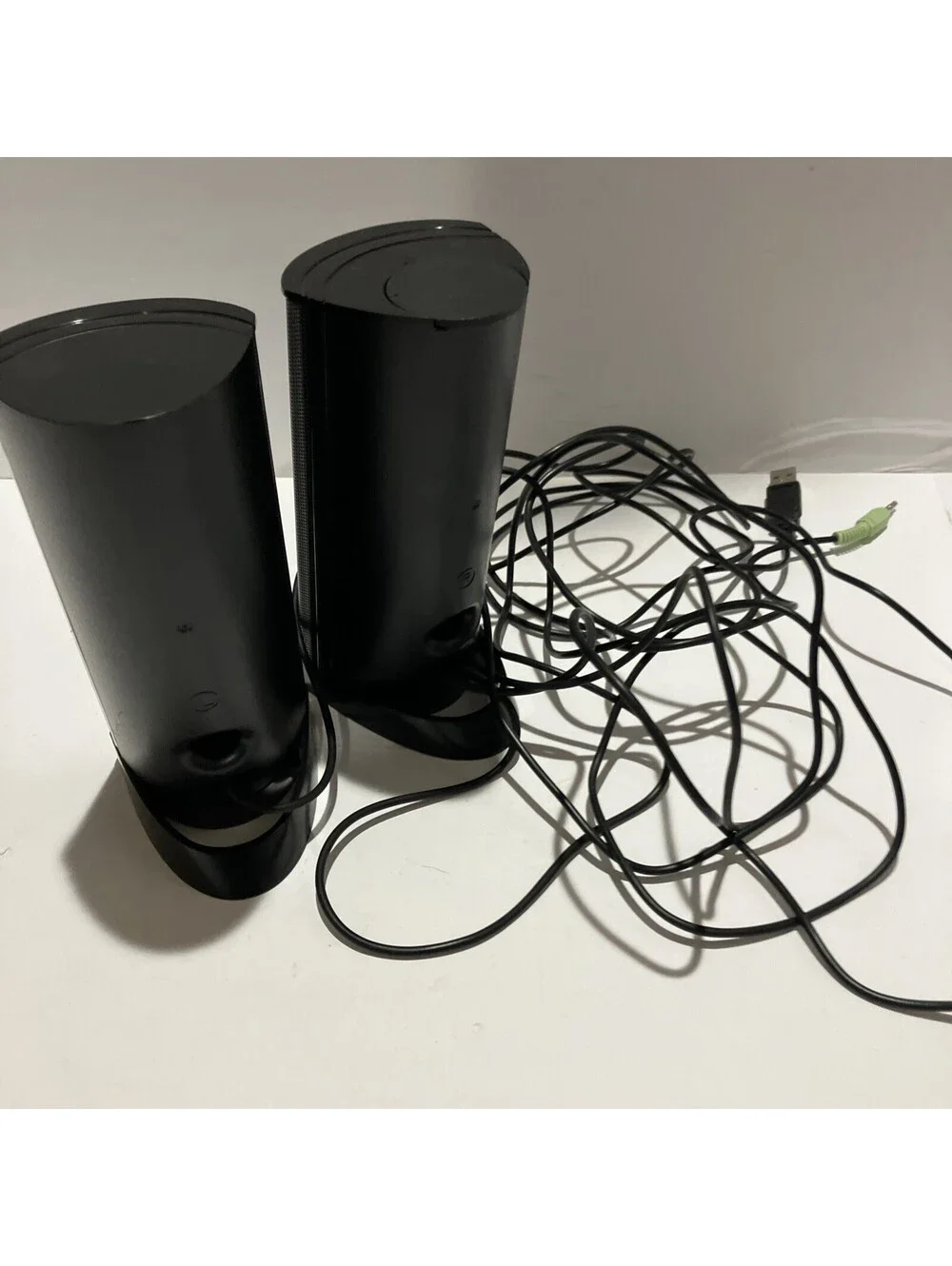 Black Dell AX210 USB Powered Multimedia Speaker System  works