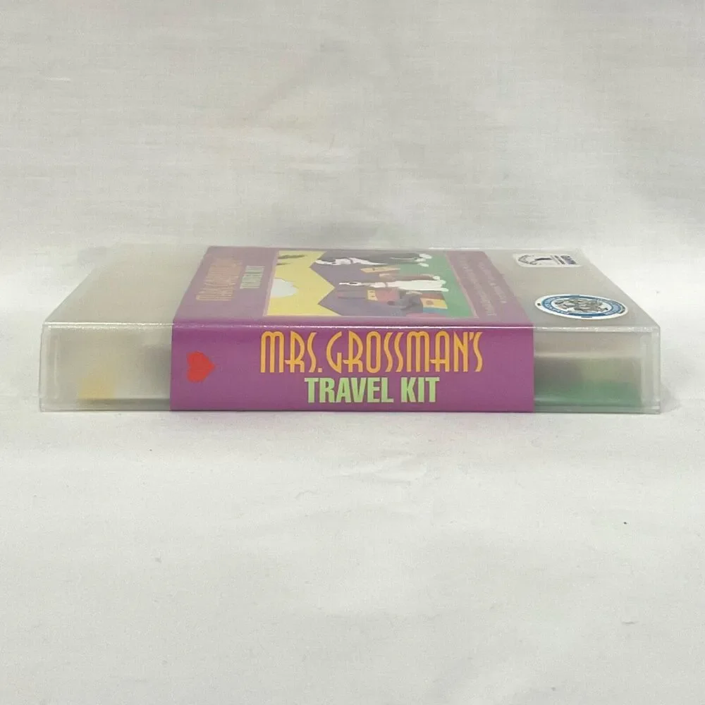 Mrs. Grossman’s Travel Kit Vintage Stickers Scrapbook Vacation 1998 Journal