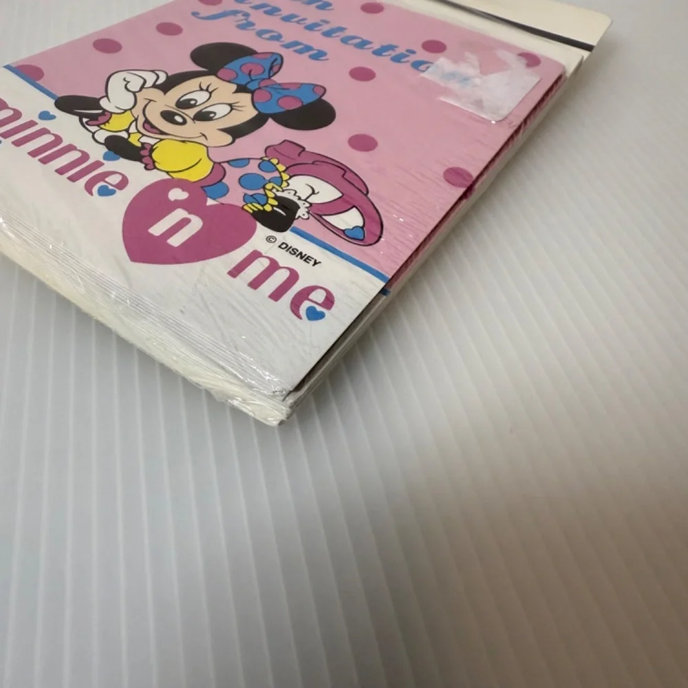 Walt Disney Party Invitations Minnie N Me Party Beach Products Vintage Old Stock