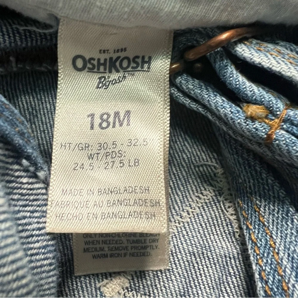 OshKosh Bgosh overalls closure