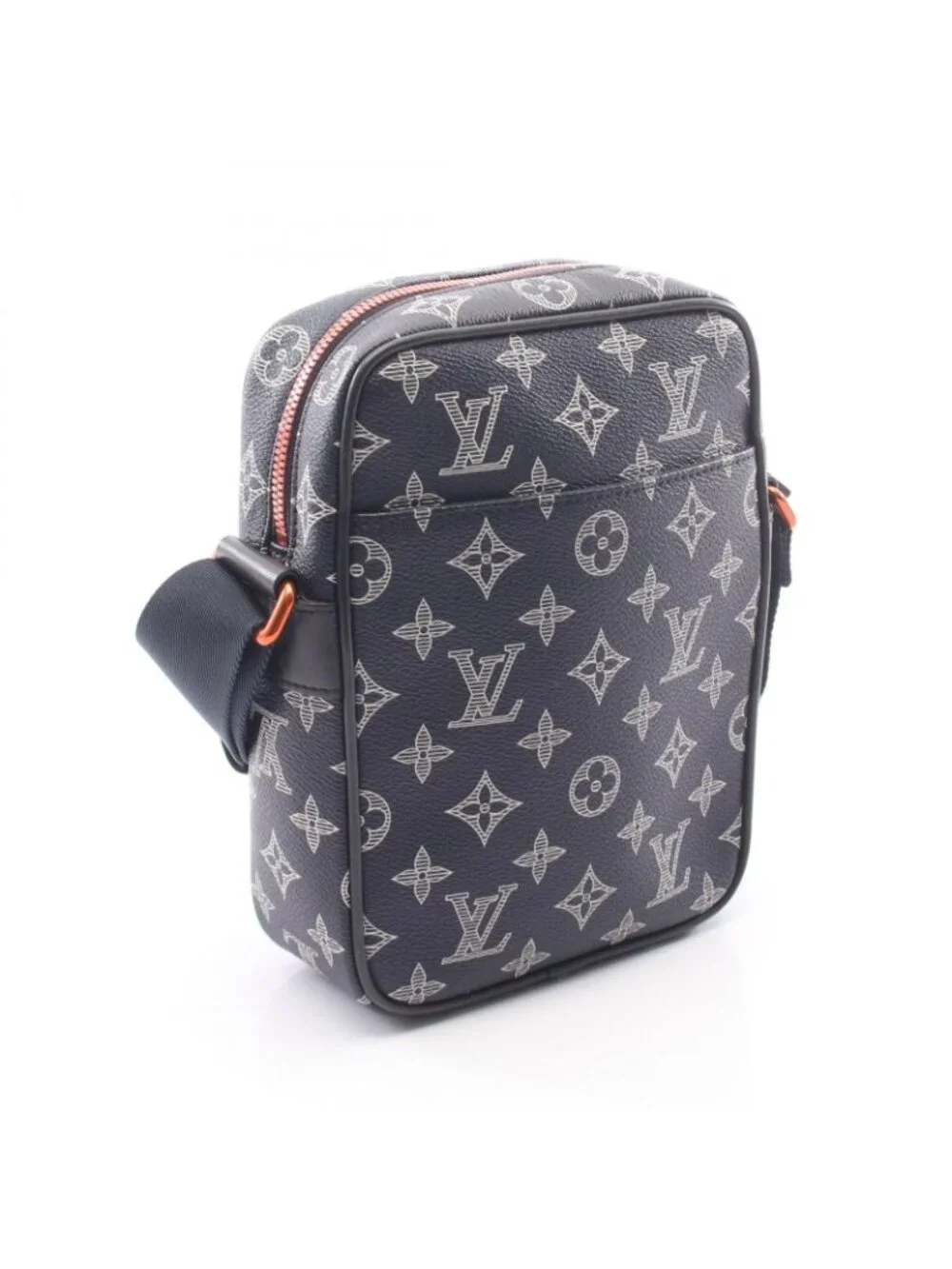 Louis Vuitton Shoulder Bag Danube PM Monogram Ink Upside Down Leather