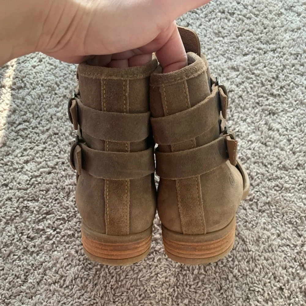 Born Moraga Brown Bootie Ankle Boots