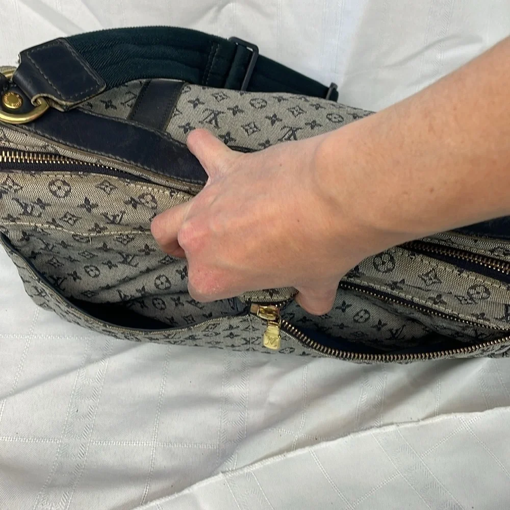 Louis Vuitton blue cotton