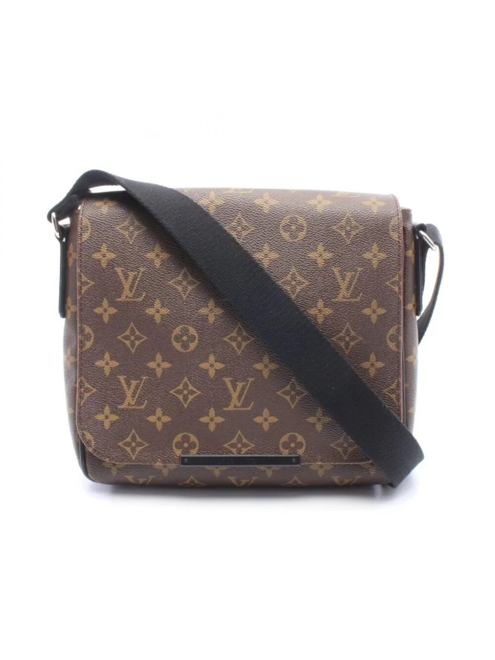 Louis Vuitton Shoulder Bag District PM Leather
