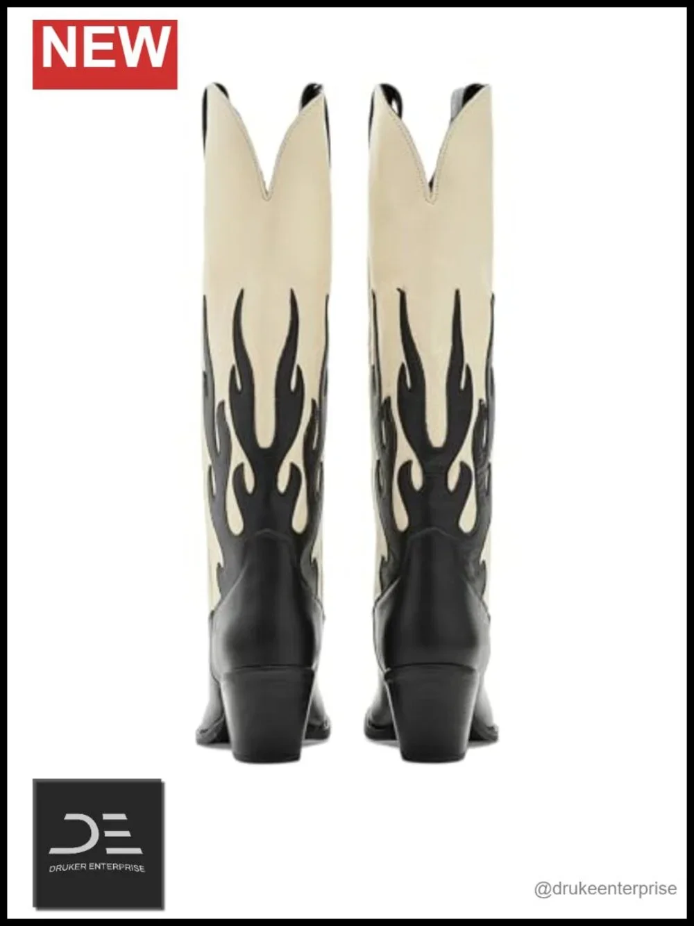 Dingo Leather Over the Knee Boots Mid Heel Cushion Comfort