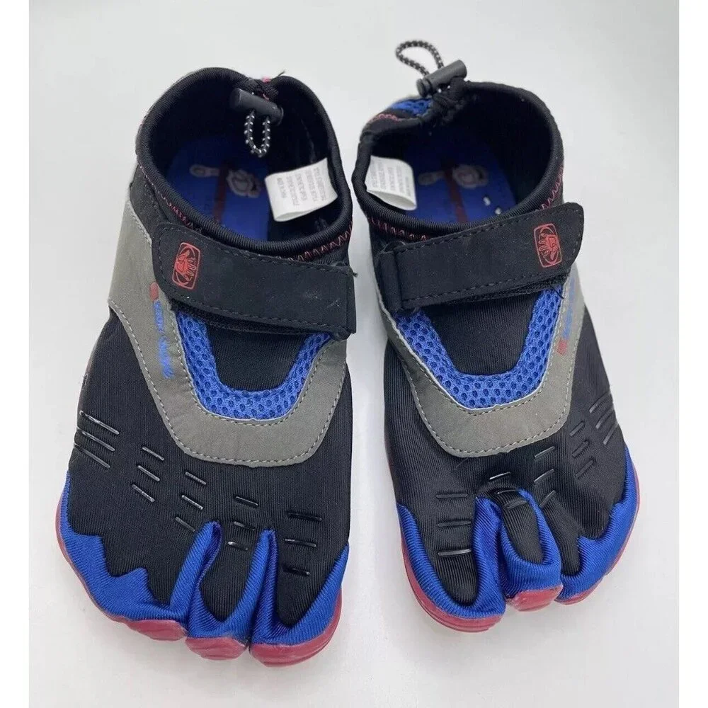 Body Glove 3T Barefoot Cinch Red Blue Black‎ Water Sport Shoes Boys 4