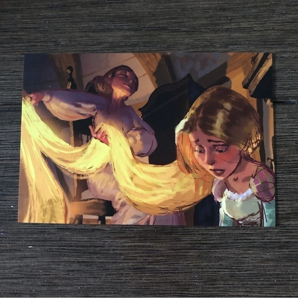 Disney villains postcards