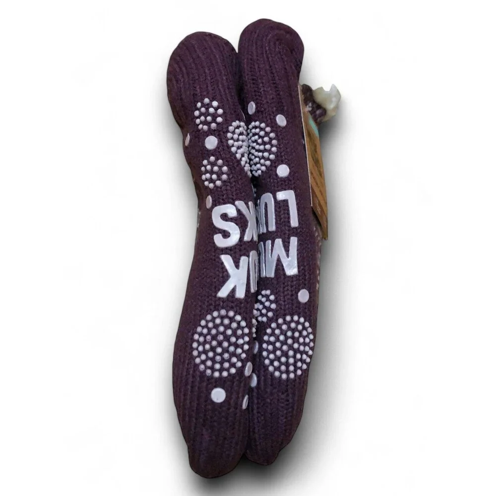 Muk Luks Women's Cabin Sock - S/M (5-7)