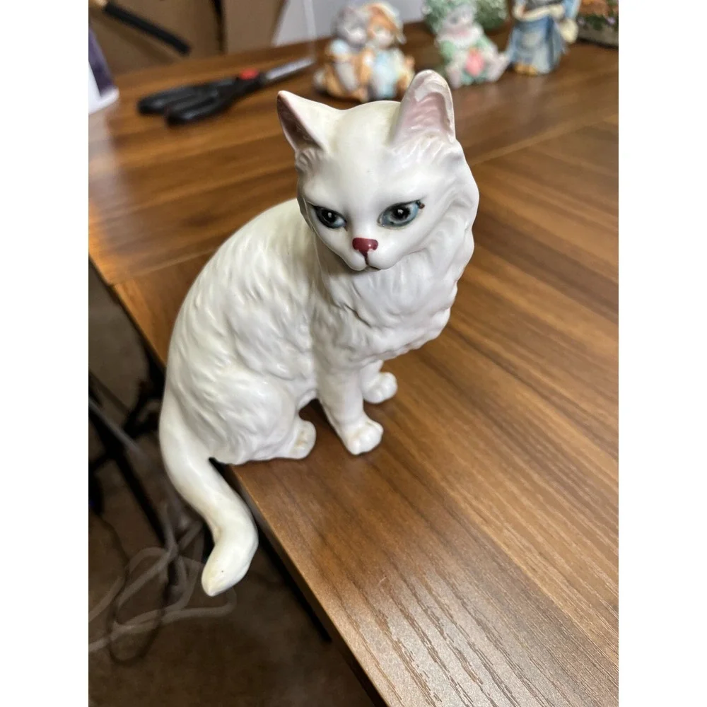 Lefton vintage fluffy