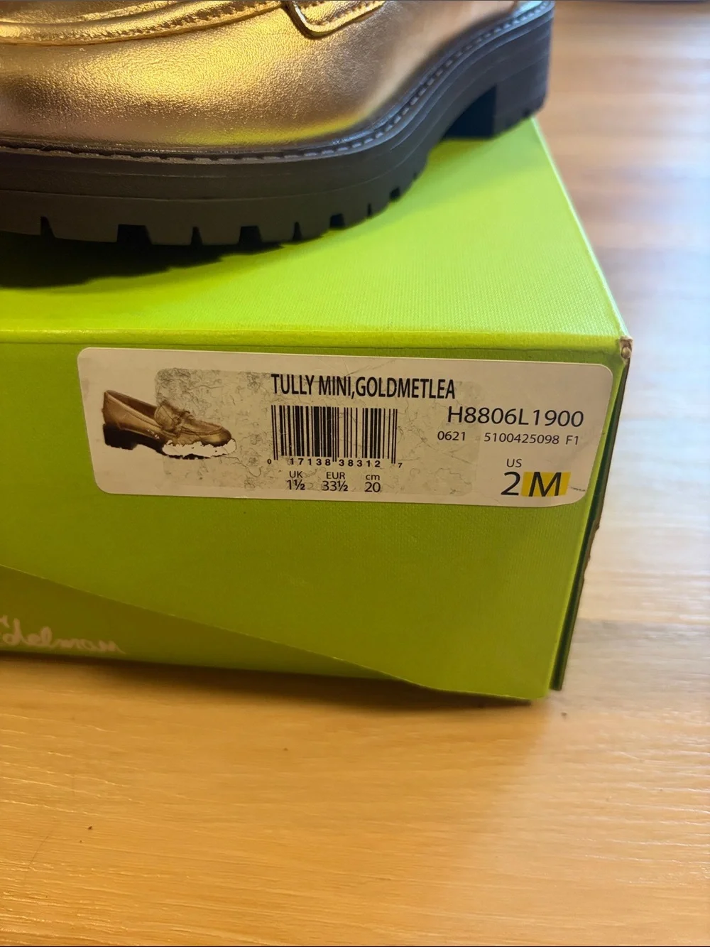 Sam Edelman Kids Tully Mini Goldmetlea
