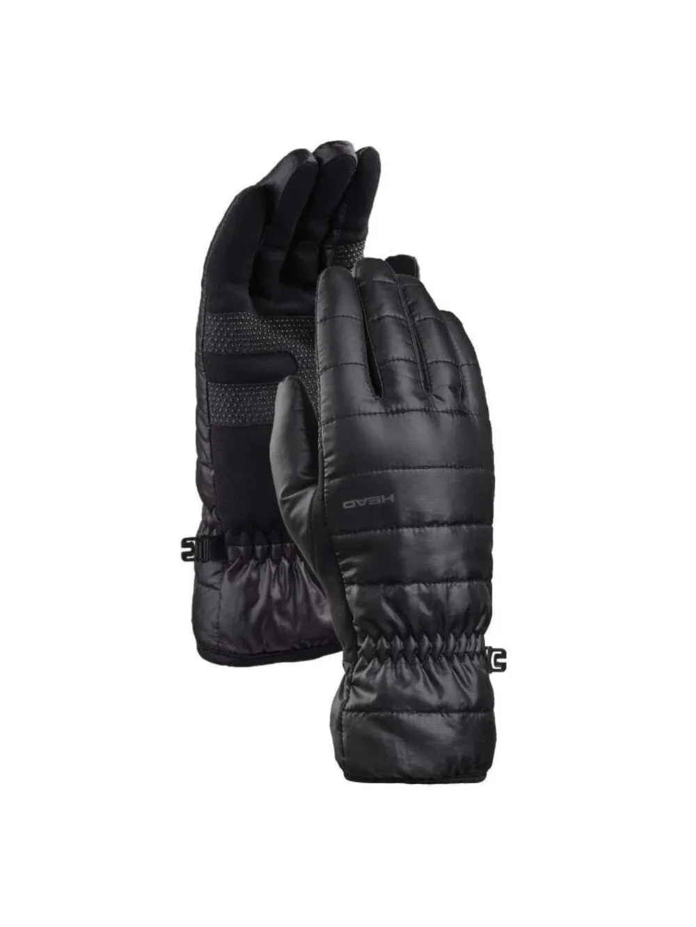 NWT Head Women's Large Black Waterproof Hybrid Winter Gloves M1198