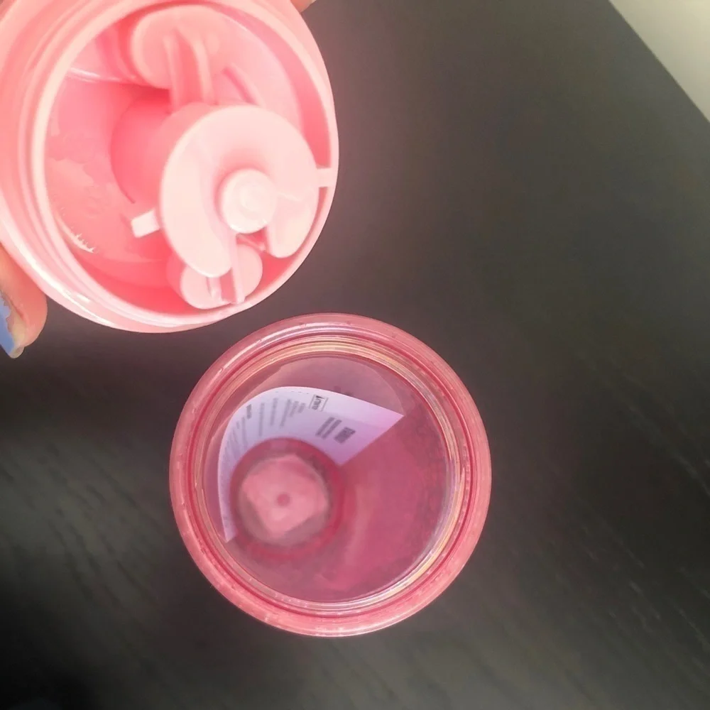 Starbucks pink bubbles
