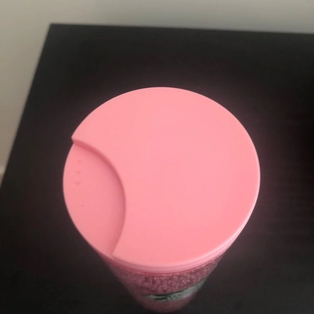Starbucks pink bubbles