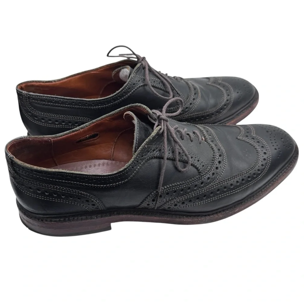 Allen Edmonds McTavish Black Leather Oxford Shoes - Size 11.5