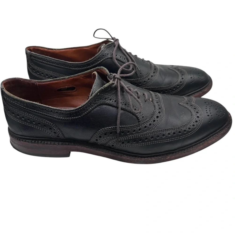 Allen Edmonds McTavish Black Leather Oxford Shoes - Size 11.5