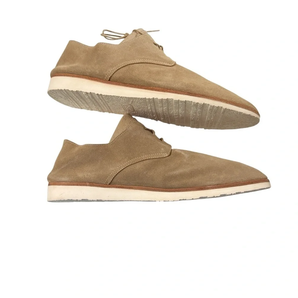 NISOLO Men’s Suede Lace-Up Shoes · Size 9.5