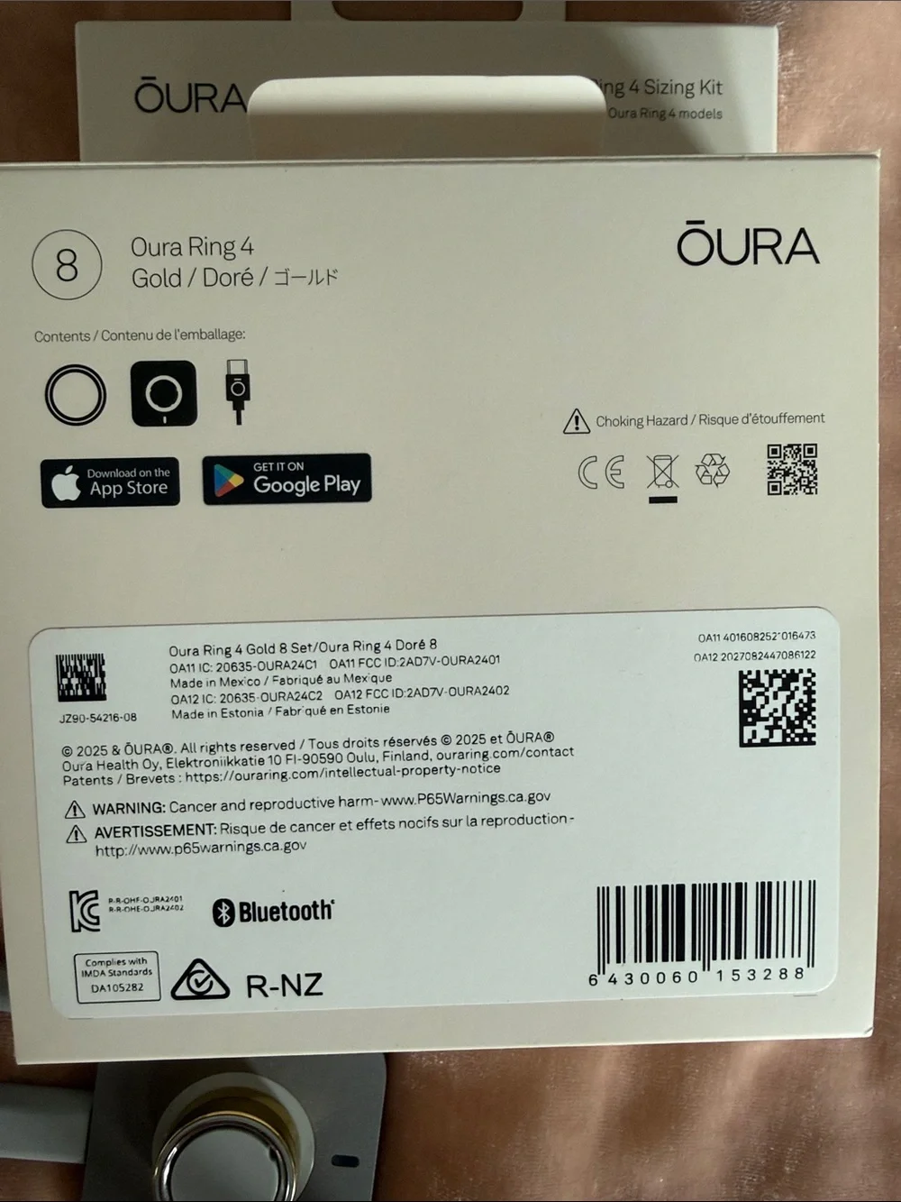 Oura ready box gray