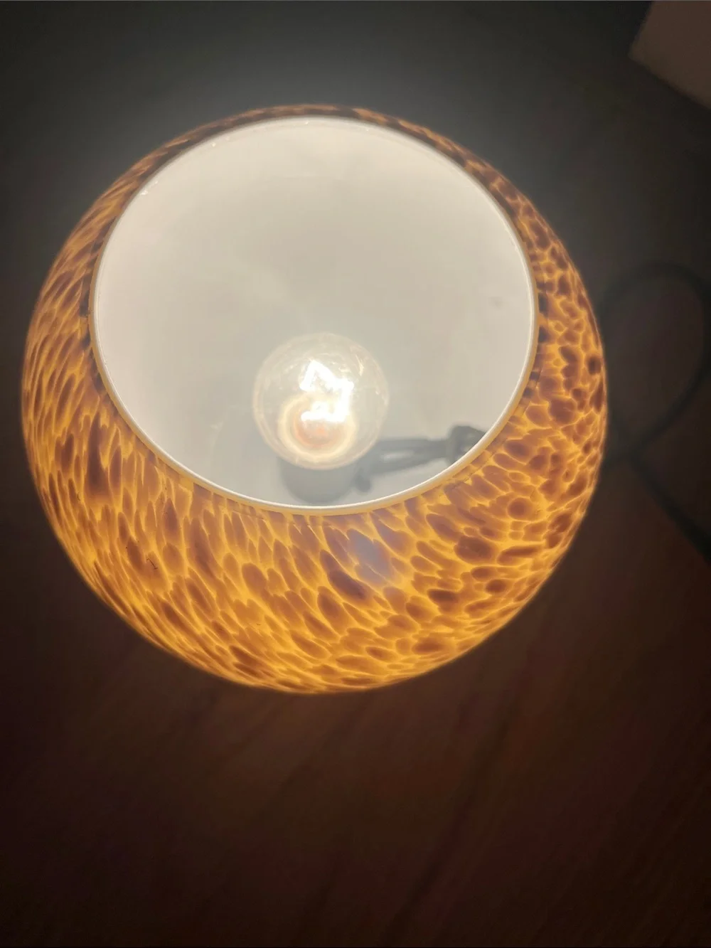 20-watt Wax Warmer/Glass Globe Lamp