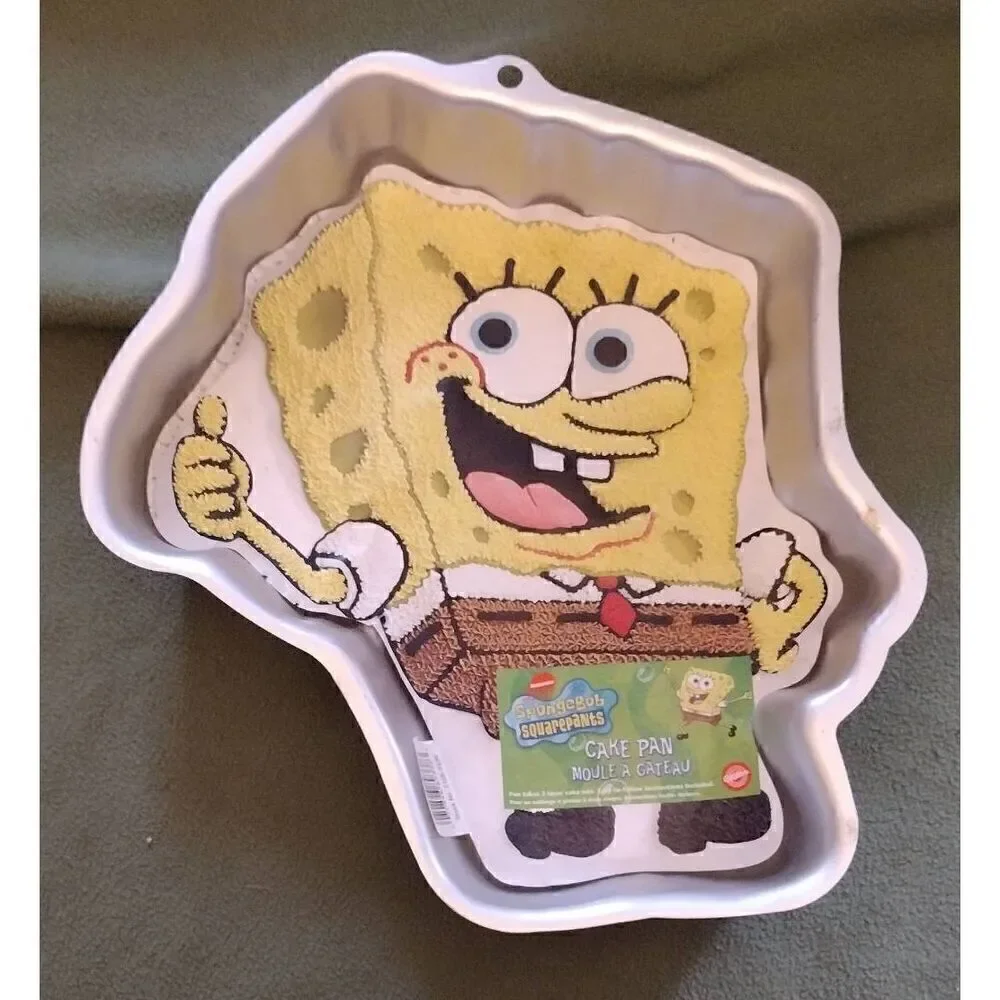 Wilton New Cake Pan SpongeBob Squarepants  2105-5130 Nickel odeon Cartoon Charac