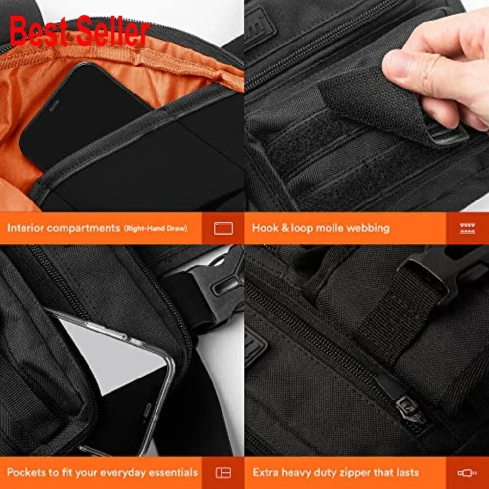 Tactical Lightweight Running Chest Pack with Phone Holder