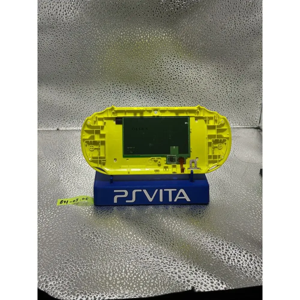 OEM ps vita 2000 yellow back shell w/touch pad - pre owned- authentic