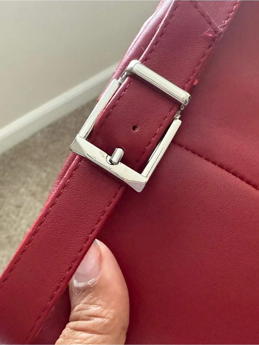Steve Madden bold red