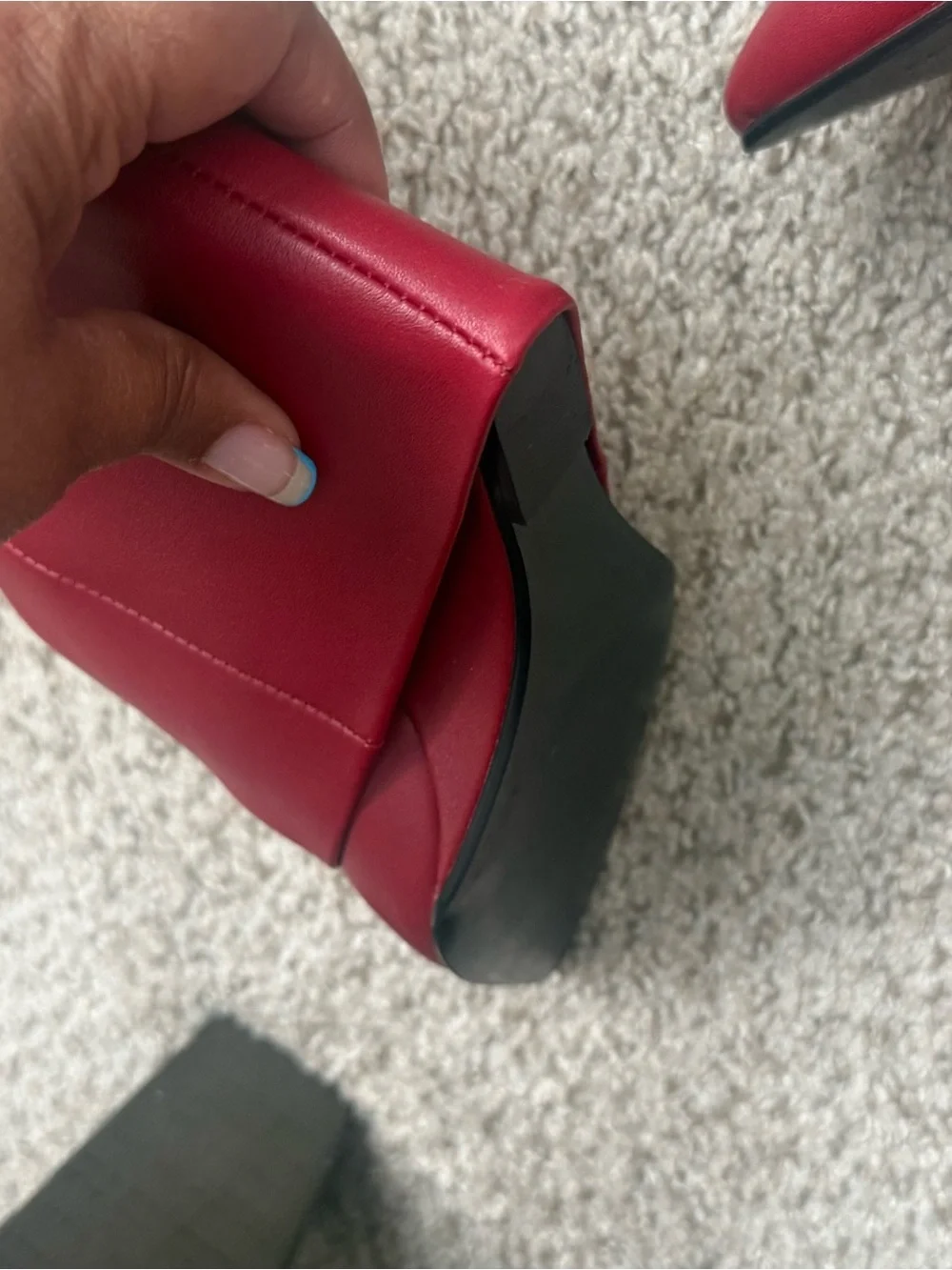 Steve Madden bold red